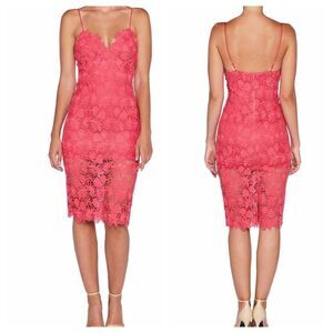 BARDOT lace cocktail dress